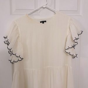 White cotton dress